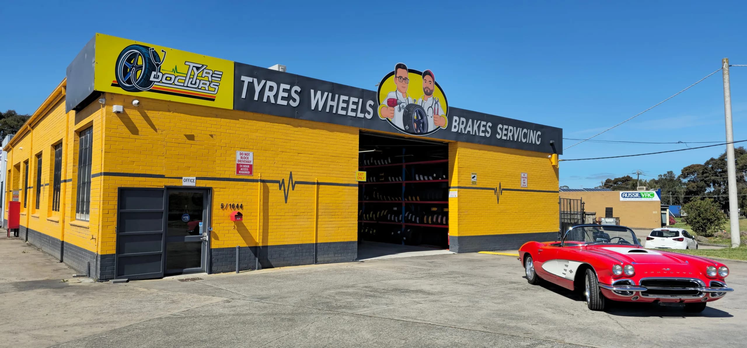 Tyre Doctors workshop in Knoxfield, Melbourne